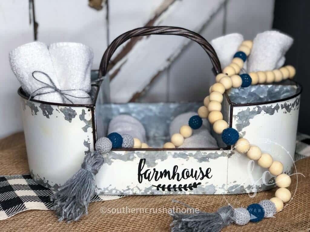 Details about   Wood Bead Garland with Tassel Farmhouse Beads Rustic Country Style Decoration 