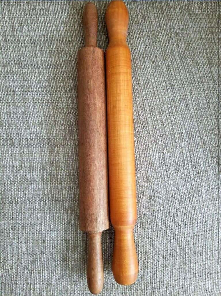 wooden vintage rolling pins