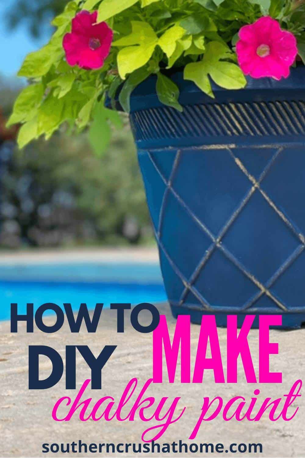 How to make DIY Chalky Paint 