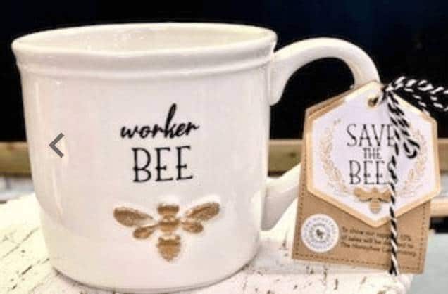 worker bee mug