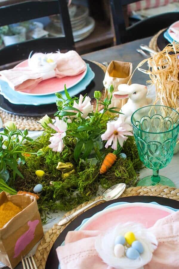 Easter Tablescape The Kids Will Love
