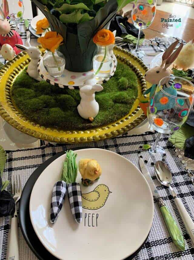 Peep Easter Tablescape