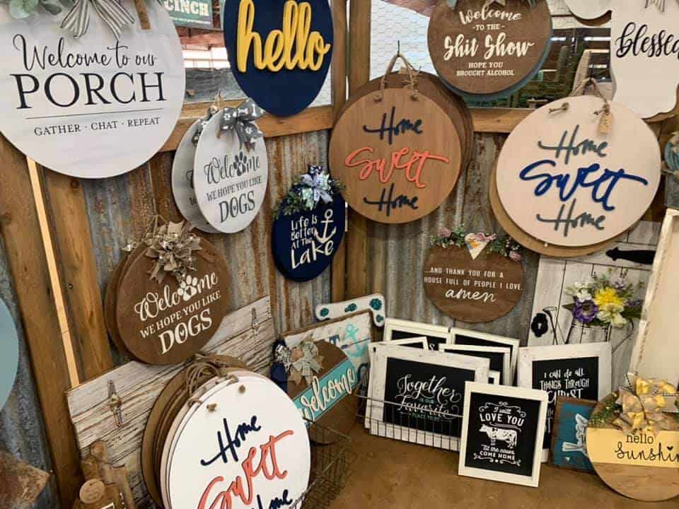 twisted roots boutique signs