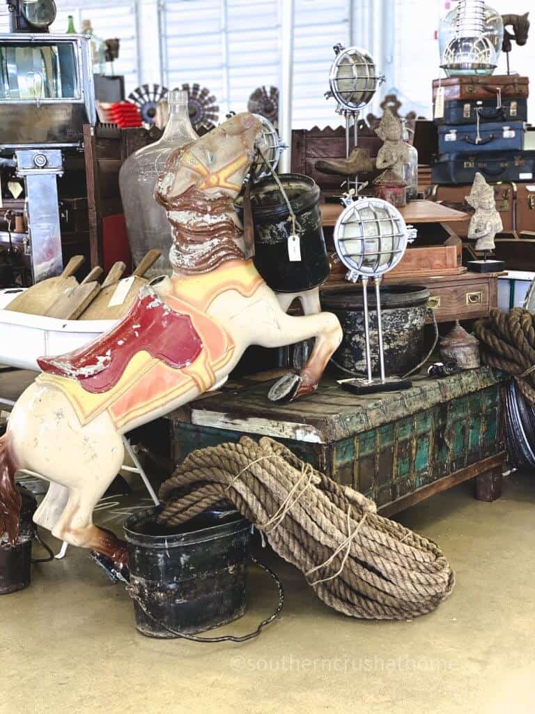 vintage items carousel horse