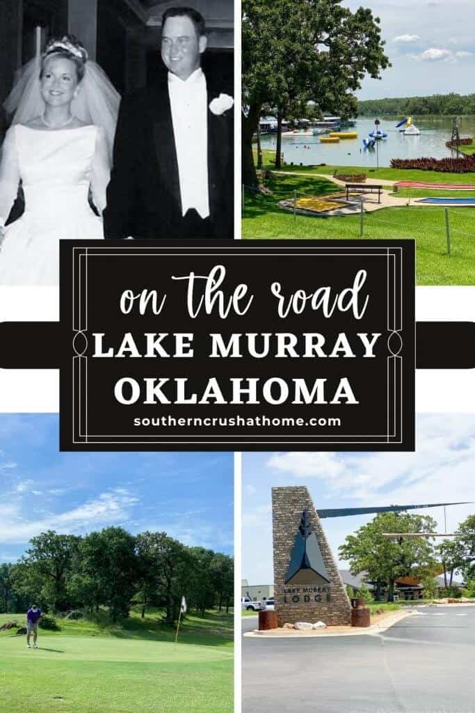 lake murray on the road pin image