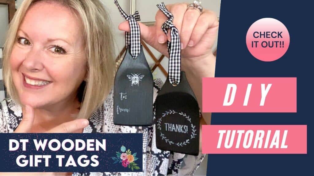 DT Wooden Spatula Gift Tag YouTube thumbnail