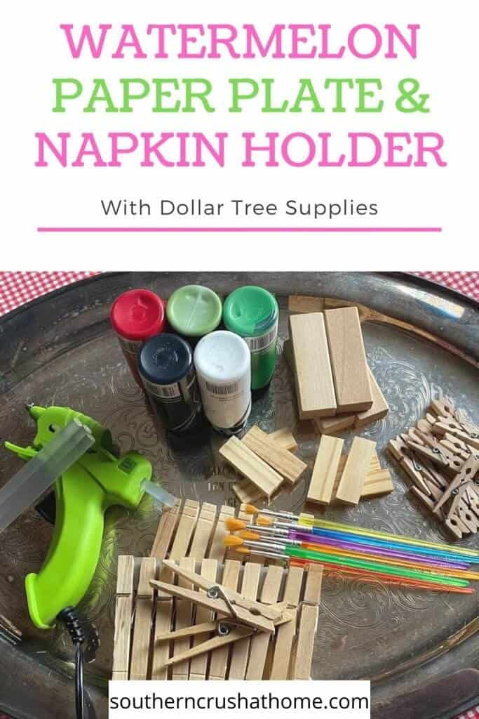supplies for napkin holder pin image