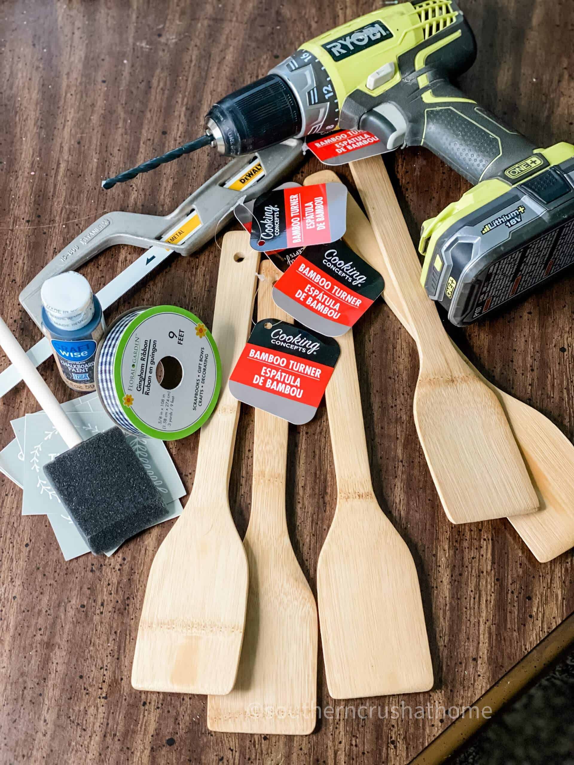 Make Adorable Wooden Spatula Gift Tags With This Dollar Tree DIY