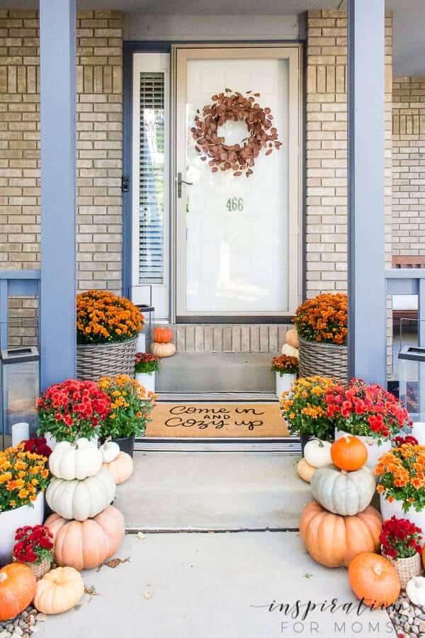 front door decorations for fall