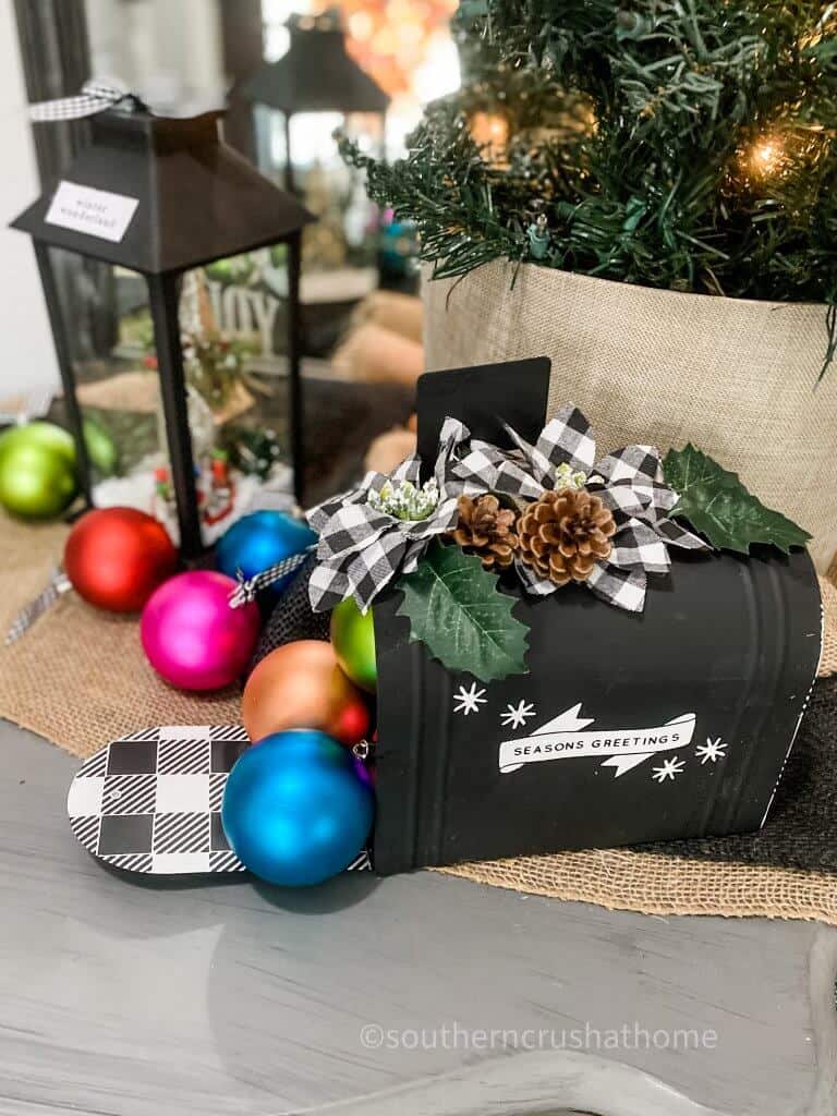 Christmas Lantern & Santa Mailbox Thrift Flips