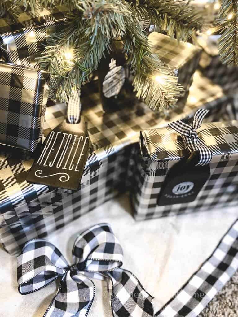 christmas tags for gifts under the tree