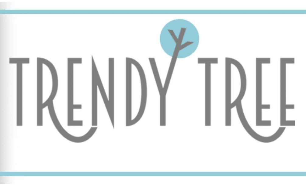 trendy tree logo