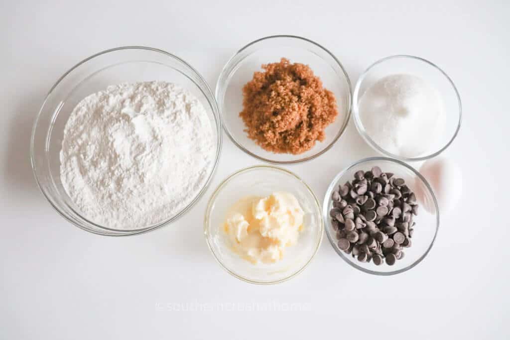ingredients for buckeye cookies