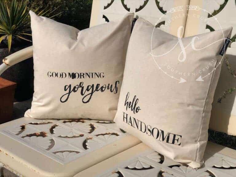 Porch Pillows DIY Project