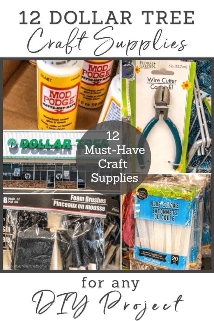 12 Must Have Dollar Tree Craft Supplies for Any DIY Project