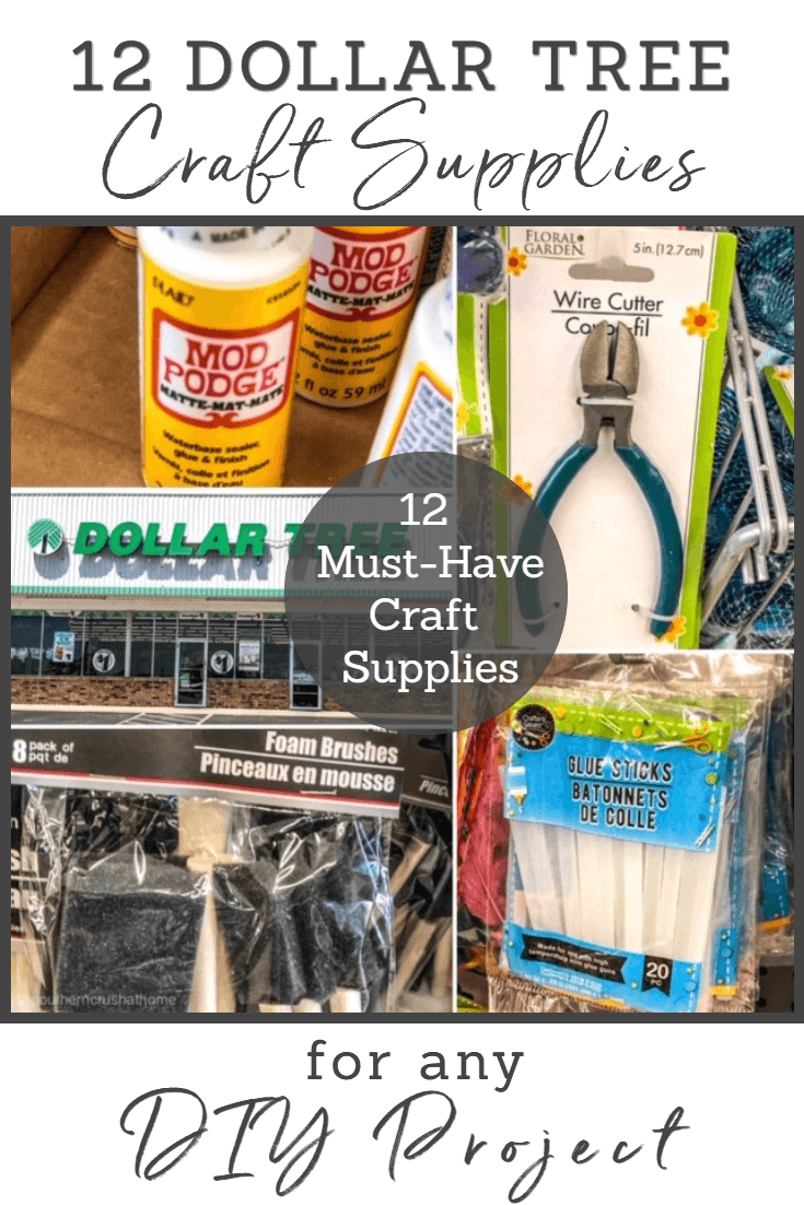 12 Must Have Dollar Tree Craft Supplies for Any DIY Project