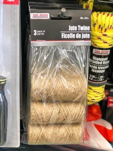 jute twine for dollar store crafts