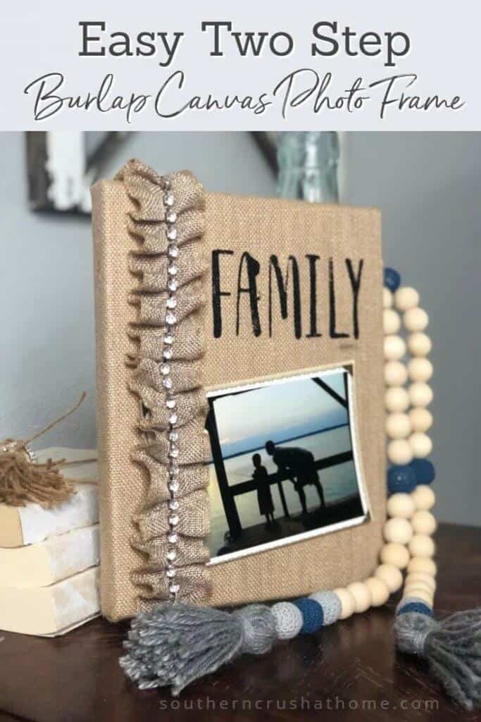 Easy-Two-Step-Burlap-Canvas-Photo-Frame