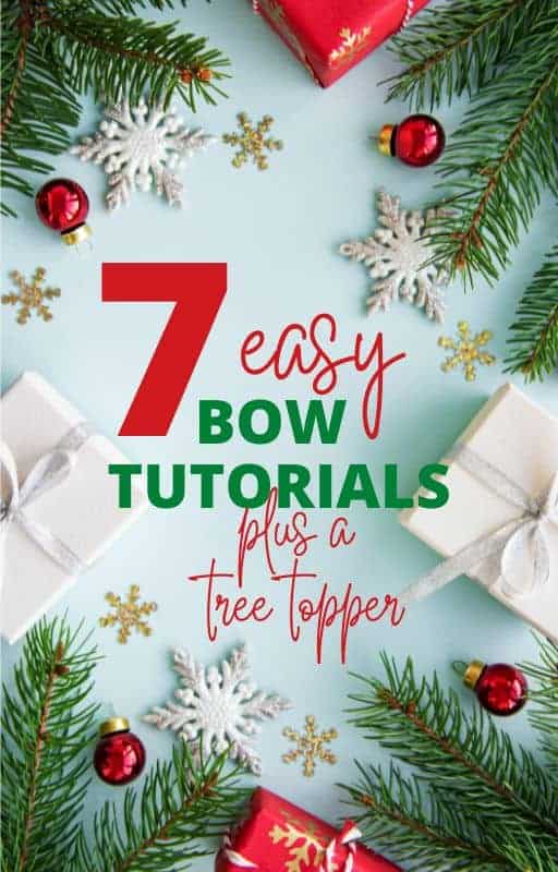 Holiday Bow Making Tutorials
