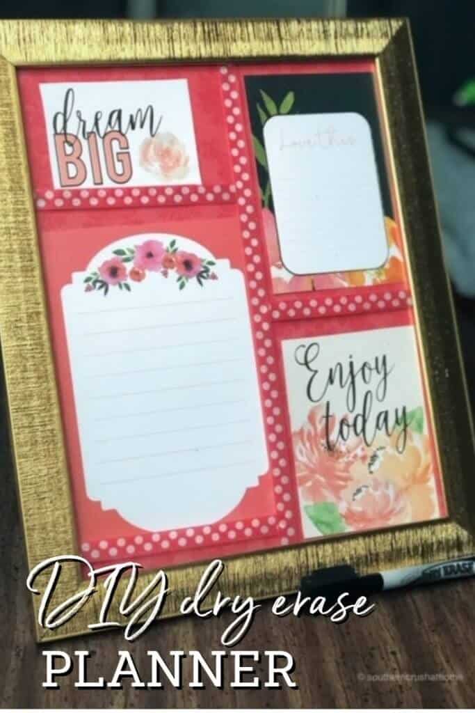 DIY Planner Pin red