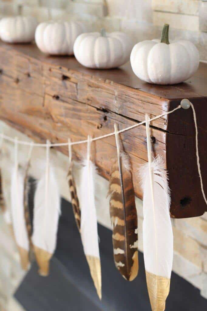 feather garland