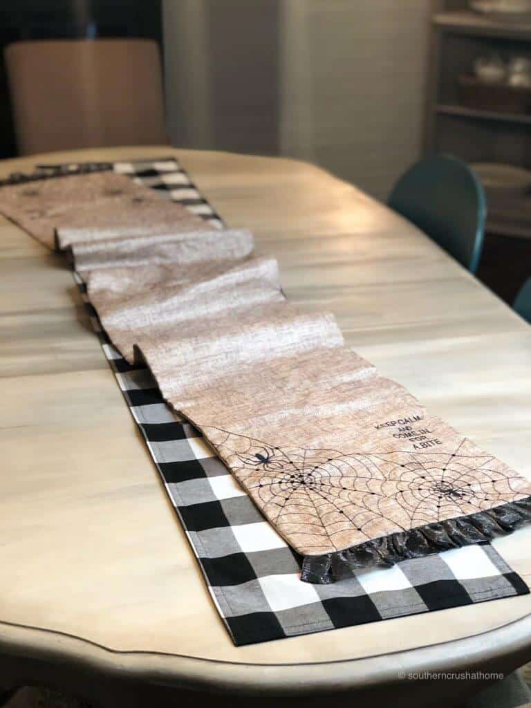 Two Table Runners for Halloween