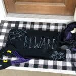 Halloween-stenciled-doormat-diy-overhead