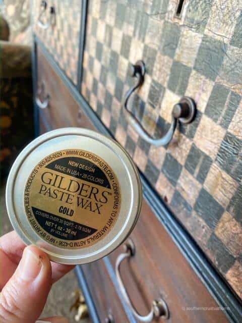 Gilder's Paste Wax in Gold 