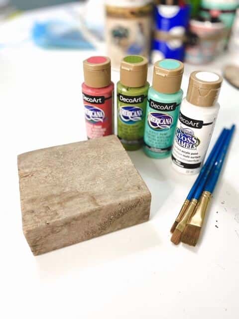 DIY-painted-wood-block