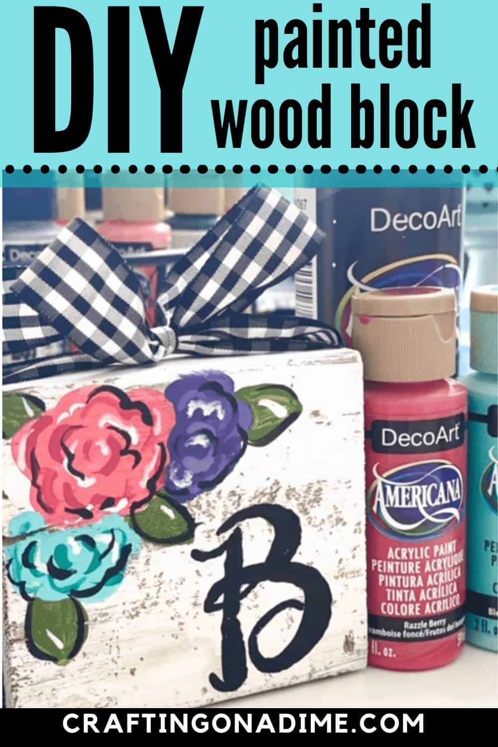 DIY-painted-wood-block