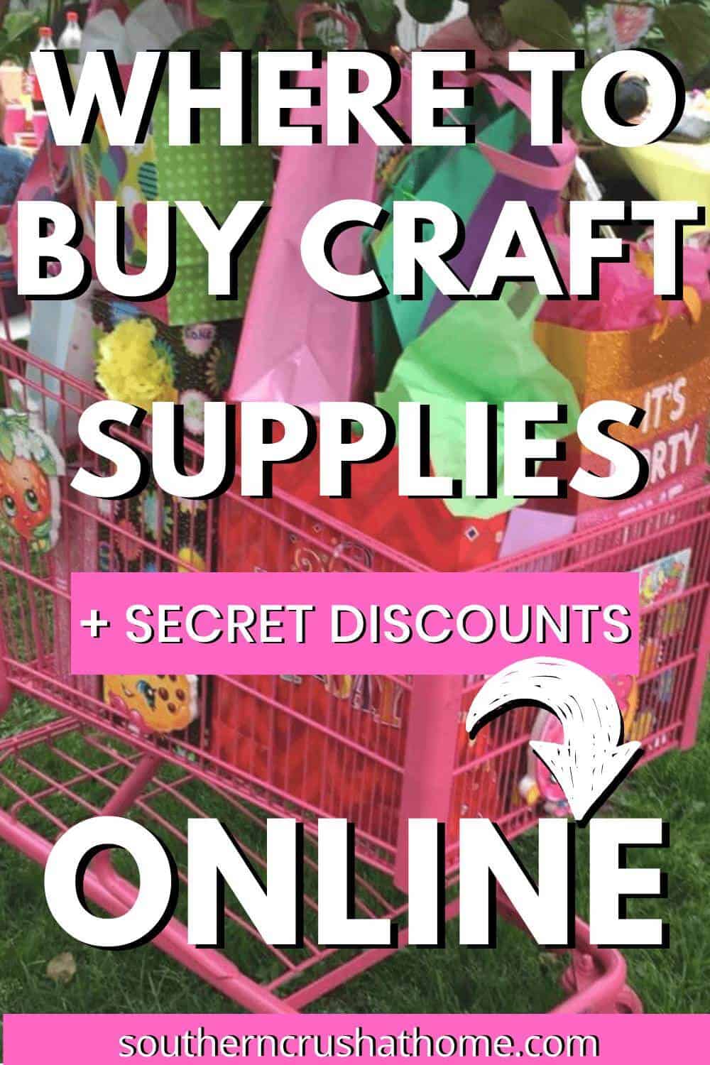 Where to buy craft supplies