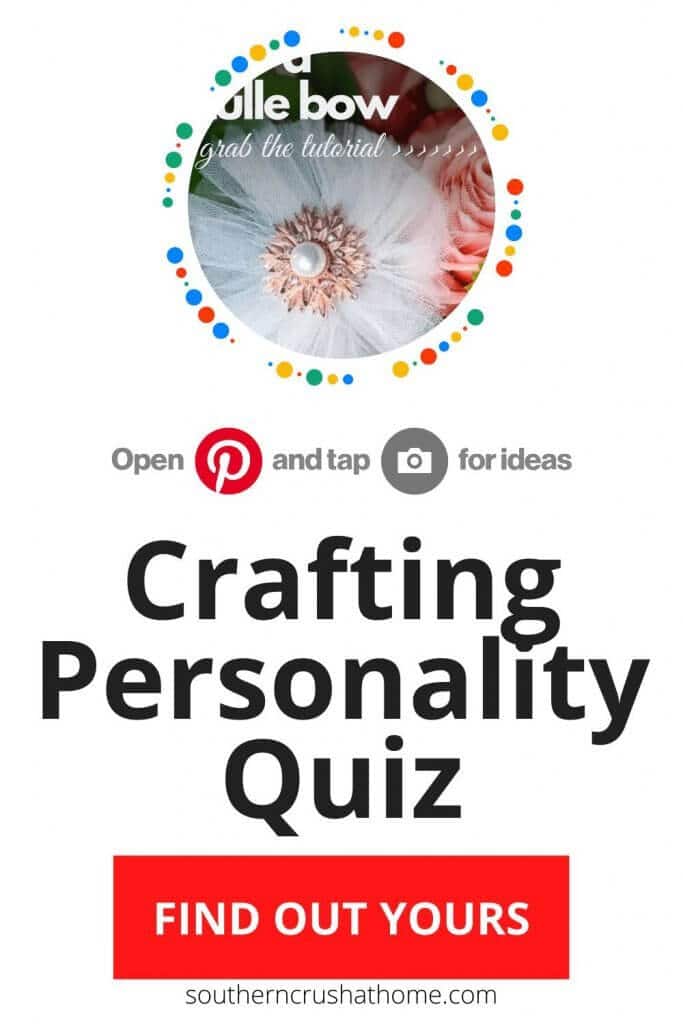 Crafting Personality Quiz Pin