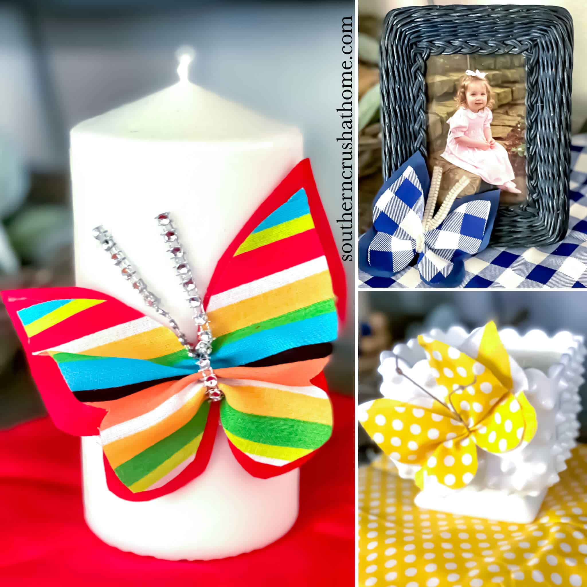 DIY Scrap Fabric Butterfly Tutorial + FREE Pattern