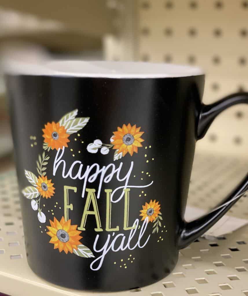 Hobby Lobby Fall Decor Tour 2020 fall mug