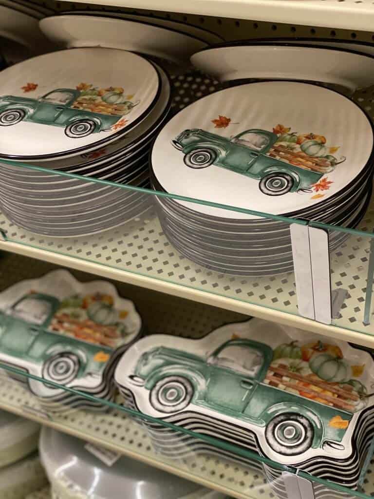 Hobby Lobby Fall Decor Tour 2020 vintage truck plates