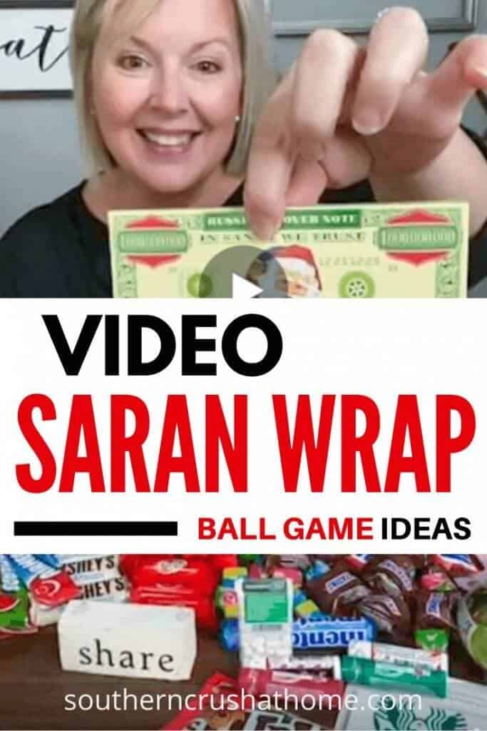 Saran Wrap Ball Game Pin