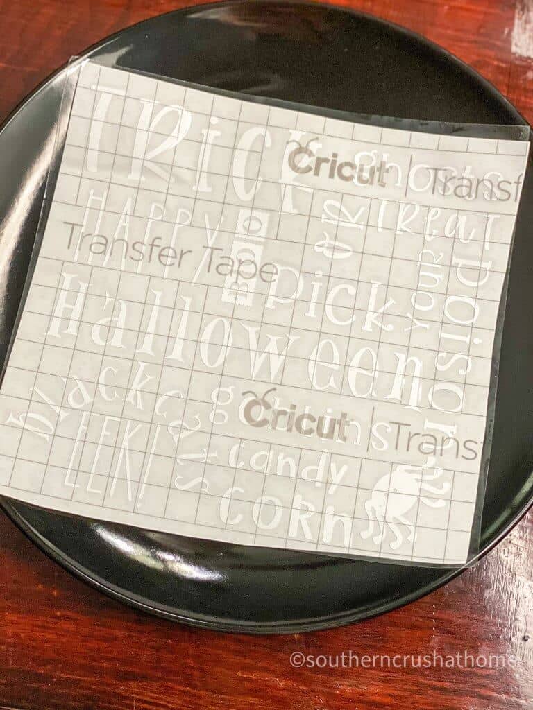 cricut transfer paper