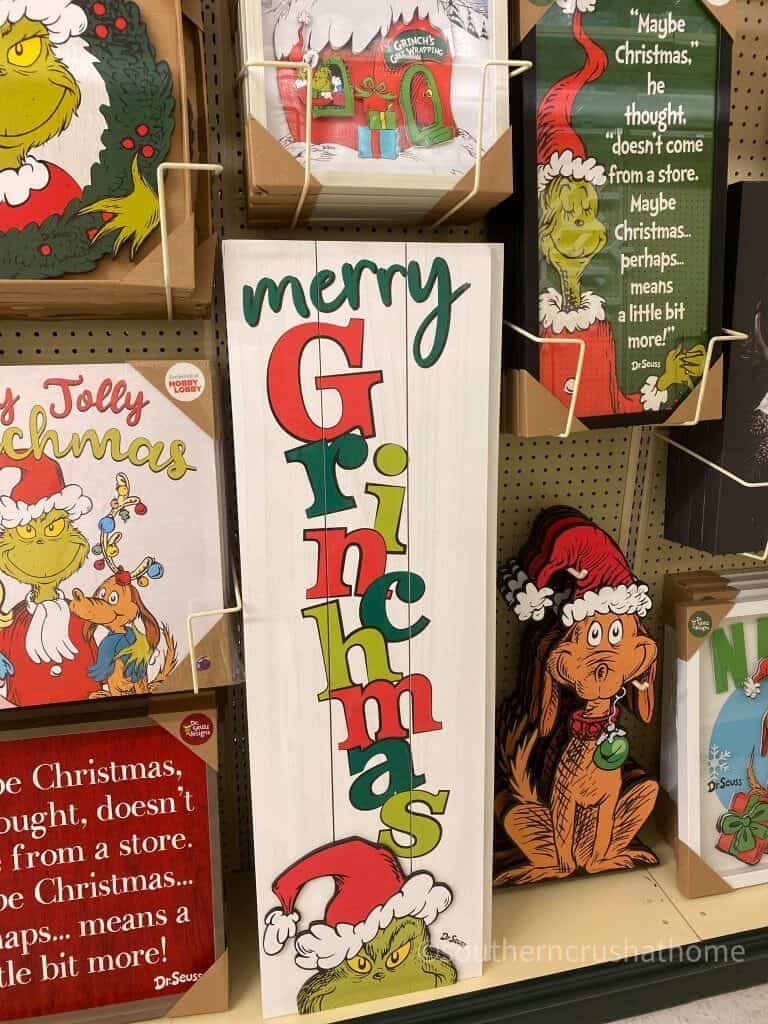 Hobby Lobby Christmas Decor Tour Grinch