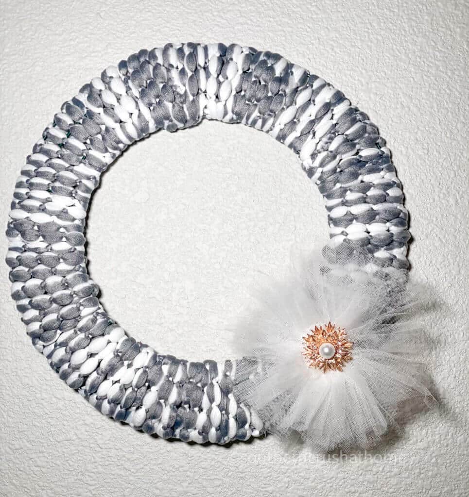 Dollar Tree Mop Head Wreath final