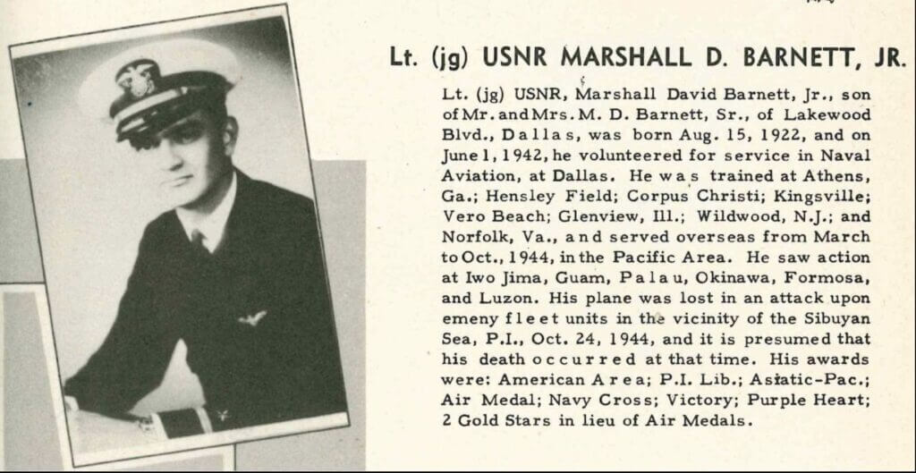 Marshall D. Barnett, Jr. photo