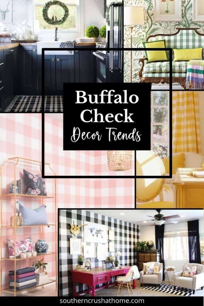 New Buffalo Check Decor Trend for Your Home