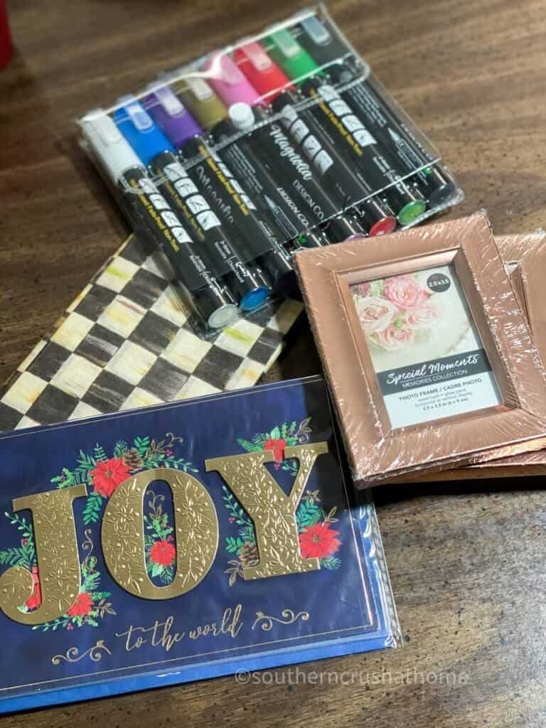 Christmas Card DIY Supplies