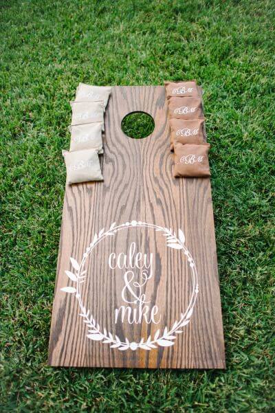 wedding corn hole