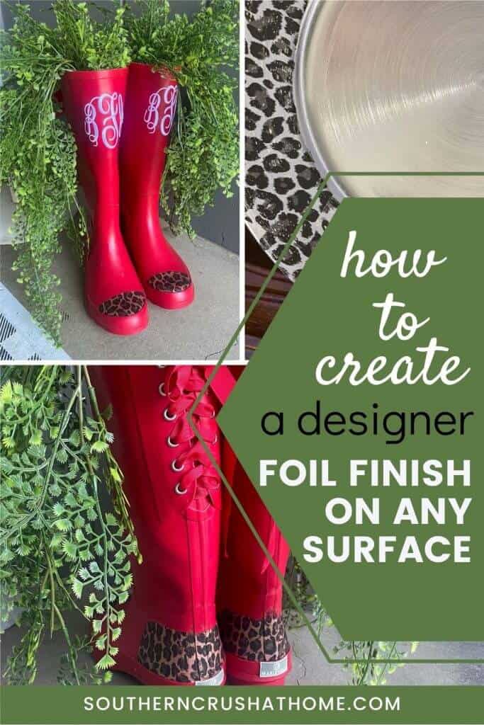 How to Create a Designer Foil Finish