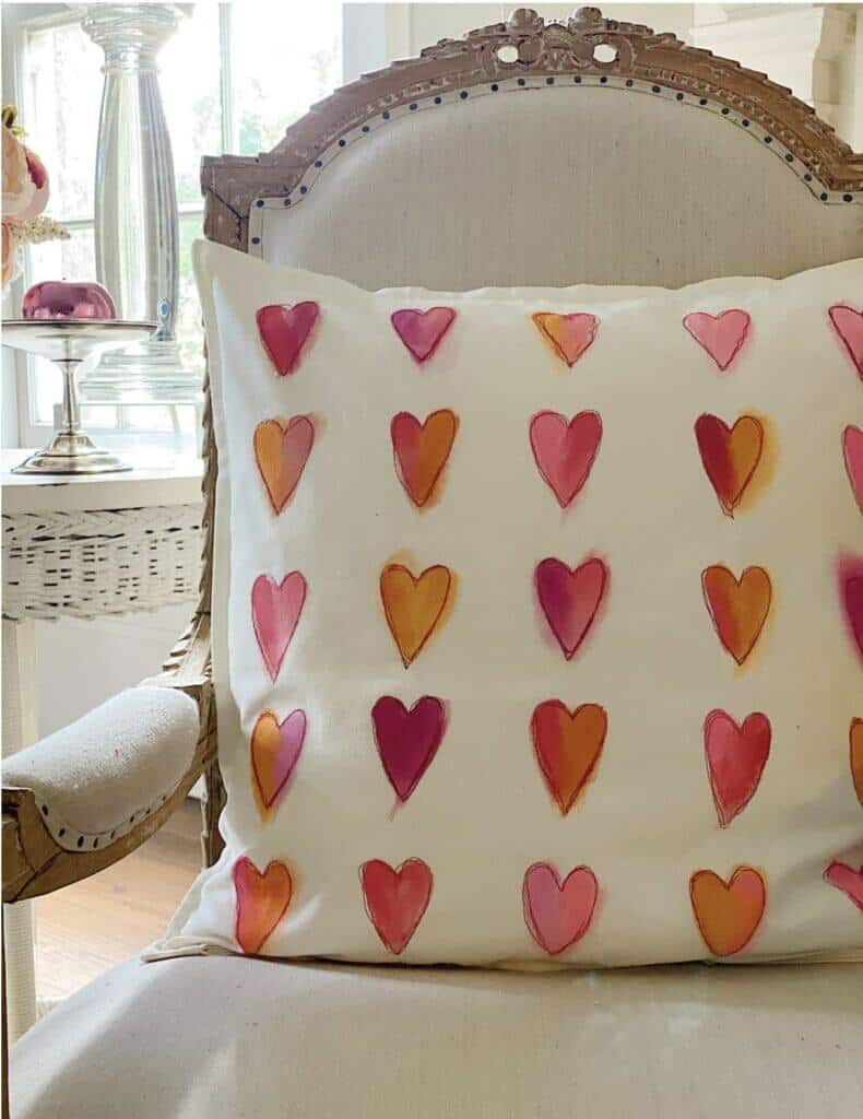 Valentines Heart Pillow