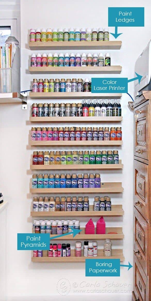 Acrylic-paint-storage-labeled