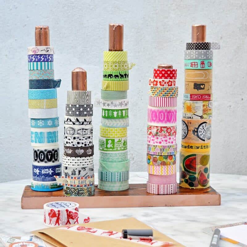 DIY Washi Tape Holder