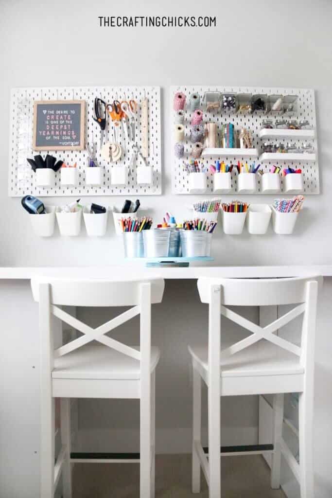 Craft Room Organization + Décor Resources - Happiness is Homemade