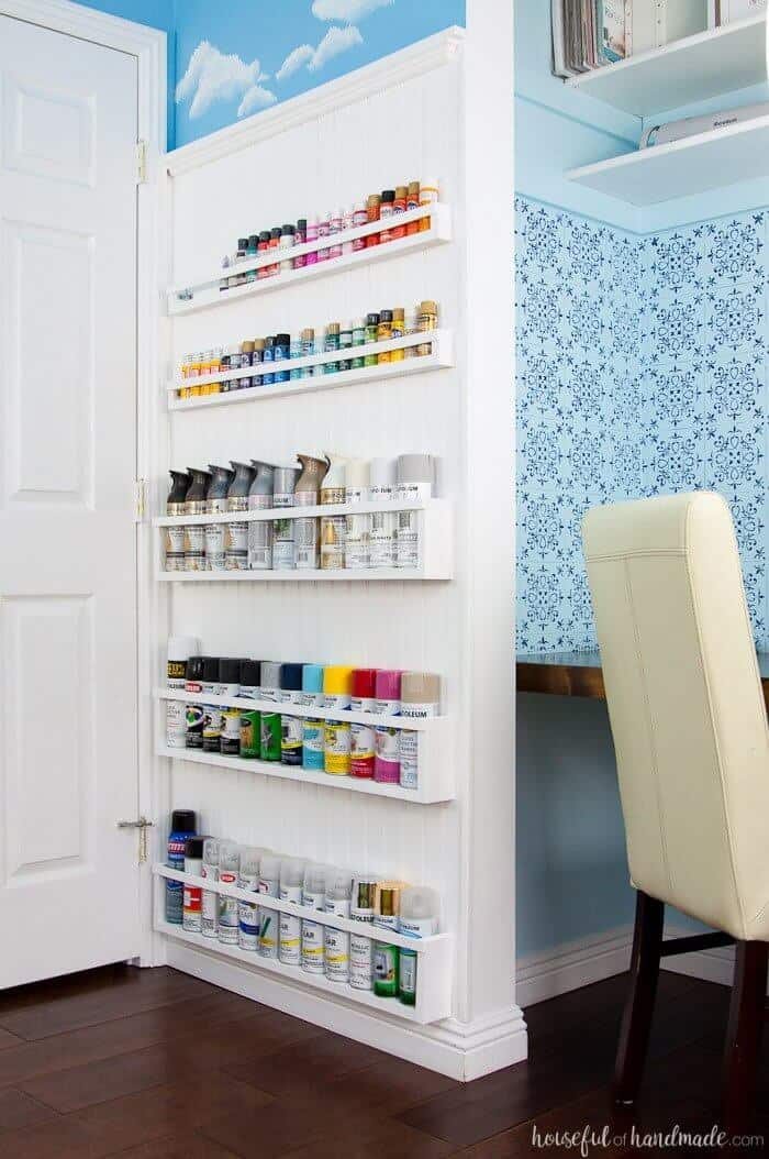 20 Inexpensive DIY Ways to Organize your Craft Supplies - Dwelling In  Happiness