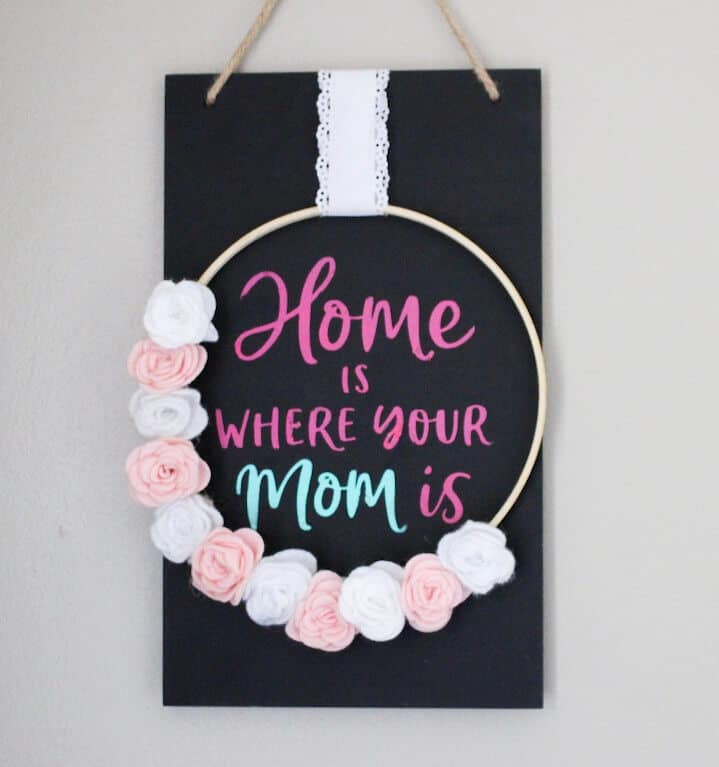 Home-Is-Where-Your-Mom-Is frames sign